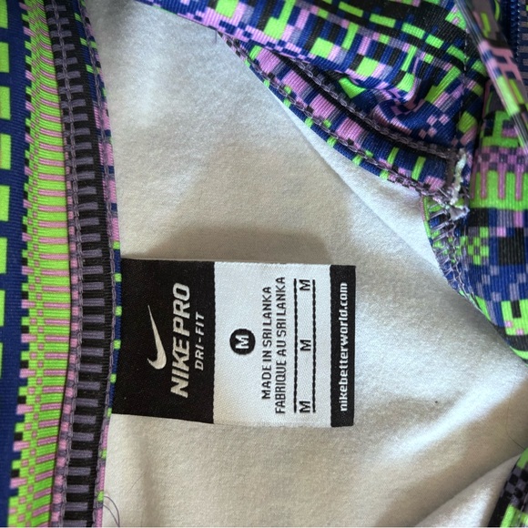 Nike Pro Dri-FIT Multicolor Longsleeve Top - Picture 2 of 3